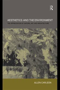 Aesthetics and the Environment_cover