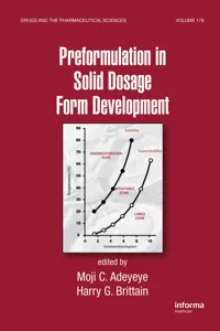 Preformulation in Solid Dosage Form Development_cover