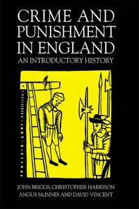 Crime And Punishment In England_cover