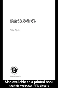 Managing Projects in Health and Social Care_cover