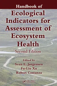 Handbook of Ecological Indicators for Assessment of Ecosystem Health_cover