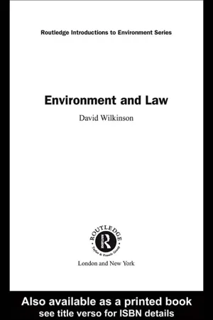 Environment and Law