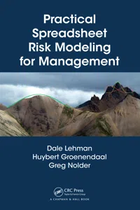 Practical Spreadsheet Risk Modeling for Management_cover