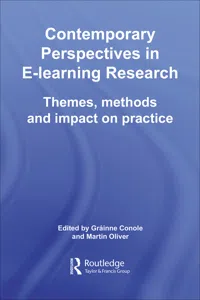 Contemporary Perspectives in E-Learning Research_cover