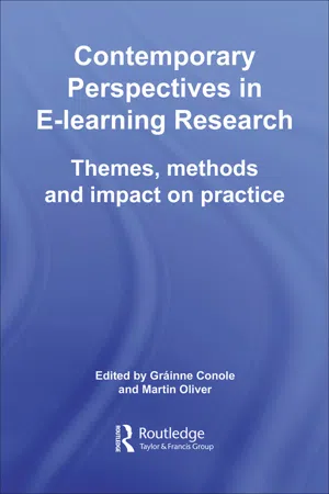 Contemporary Perspectives in E-Learning Research