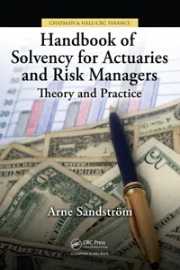 Handbook of Solvency for Actuaries and Risk Managers_cover