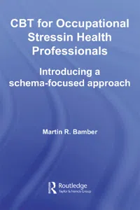 CBT for Occupational Stress in Health Professionals_cover