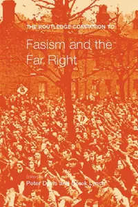 The Routledge Companion to Fascism and the Far Right_cover