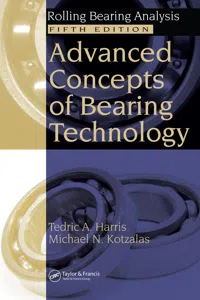 Advanced Concepts of Bearing Technology_cover