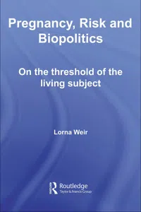 Pregnancy, Risk and Biopolitics_cover