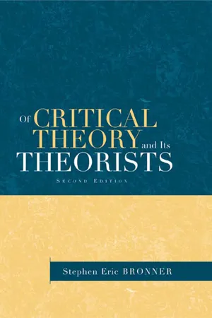 Of Critical Theory and Its Theorists