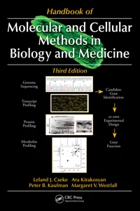 Handbook of Molecular and Cellular Methods in Biology and Medicine_cover