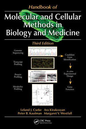 Handbook of Molecular and Cellular Methods in Biology and Medicine