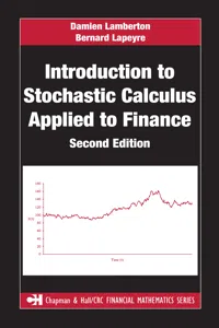 Introduction to Stochastic Calculus Applied to Finance_cover