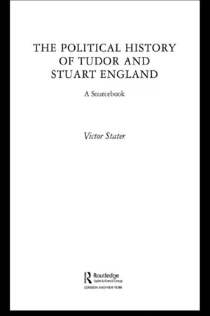 A Political History of Tudor and Stuart England