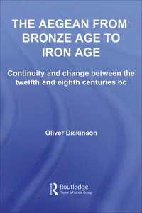The Aegean from Bronze Age to Iron Age_cover