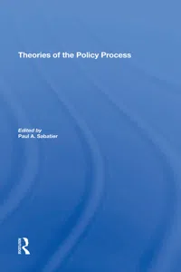 Theories of the Policy Process, Second Edition_cover