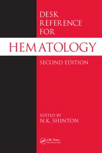 Desk Reference for Hematology_cover