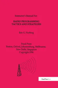 Radio Programming Tactics and Strategies_cover