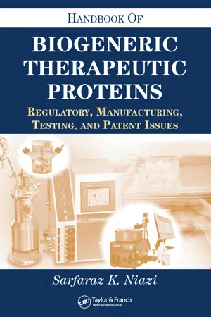 Handbook of Biogeneric Therapeutic Proteins