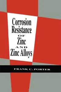 Corrosion Resistance of Zinc and Zinc Alloys_cover