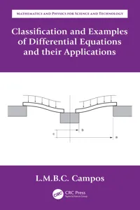 Classification and Examples of Differential Equations and their Applications_cover
