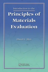 Introduction to the Principles of Materials Evaluation_cover