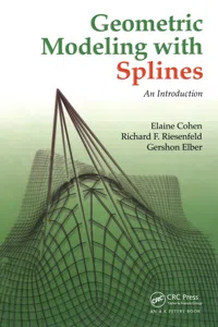 Geometric Modeling with Splines_cover