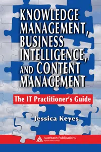 Knowledge Management, Business Intelligence, and Content Management_cover