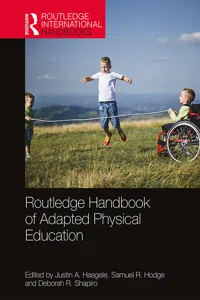 Routledge Handbook of Adapted Physical Education_cover