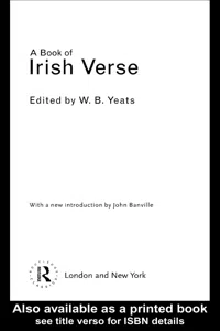 A Book of Irish Verse_cover