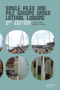 Single Piles and Pile Groups Under Lateral Loading_cover