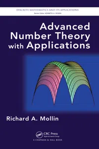 Advanced Number Theory with Applications_cover