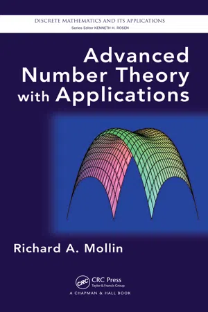 Advanced Number Theory with Applications