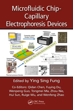 Microfluidic Chip-Capillary Electrophoresis Devices