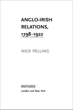 Anglo-Irish Relations