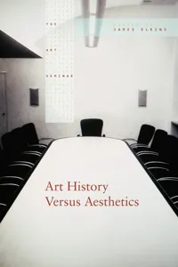 Art History Versus Aesthetics_cover