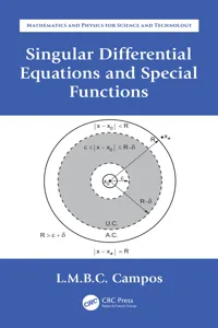 Singular Differential Equations and Special Functions_cover