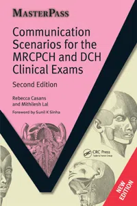 Communication Scenarios for the MRCPCH and DCH Clinical Exams_cover