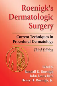 Roenigk's Dermatologic Surgery_cover