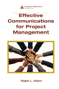 Effective Communications for Project Management_cover