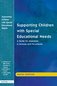 Supporting Children with Special Educational Needs_cover