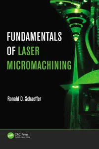 Fundamentals of Laser Micromachining_cover