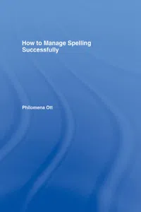 How to Manage Spelling Successfully_cover
