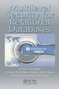 Multilevel Security for Relational Databases_cover