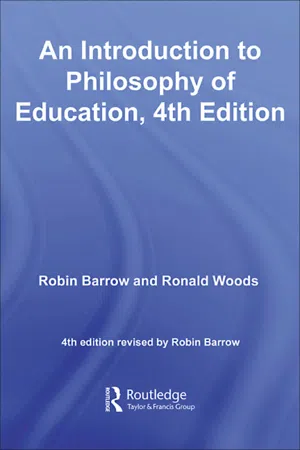 An Introduction to Philosophy of Education