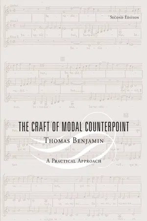 The Craft of Modal Counterpoint