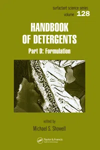 Handbook of Detergents, Part D_cover
