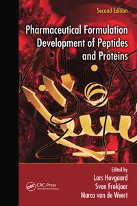 Pharmaceutical Formulation Development of Peptides and Proteins_cover