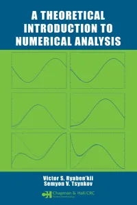 A Theoretical Introduction to Numerical Analysis_cover